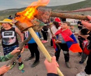    Ermənilər Laçında aksiya keçirib   
