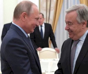    Baş katib Putinlə görüşəcək   
