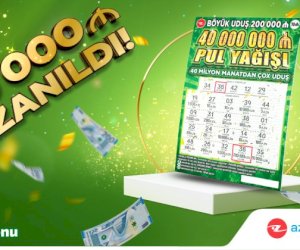    Azərbaycan ani lotereyaları tarixində ən böyük uduş - 200.000 manat qazanıldı   