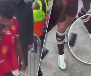    Ronaldo azarkeşin telefonunu sındırdı, sonra üzr istədi   