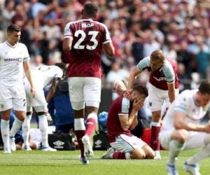    Rəqibini zədələyən futbolçu hönkür-hönkür ağladı   - Fotolar
