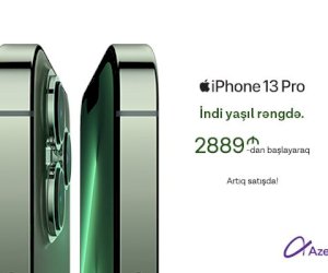    Azercell-dən yeni iPhone 13 alana 50GB hədiyyə!   