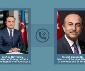    Ceyhun Bayramov Çavuşoğlu ilə telefonla danışdı   