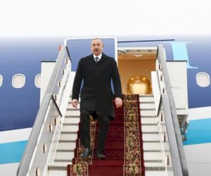    İlham Əliyev Brüsselə getdi   