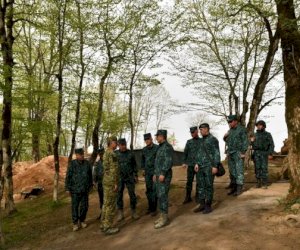    Azərbaycanlı generallar Ermənistanla sərhədə getdi - FOTOLAR   