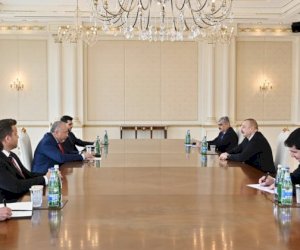    İlham Əliyev İsrailin maliyyə nazirini qəbul etdi   