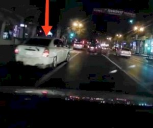    Şəhərin mərkəzində “avtoşluq” edən sürücü ağır qəzaya düşdü - Anbaan video   