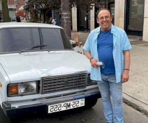    Elariz Amerikada bozbaş yedi   - VİDEO
