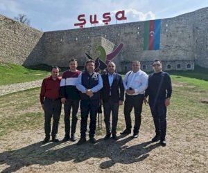    Rumıniya parlamentinin nümayəndə heyəti Şuşada - Fotolar   