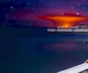    Bakıda səmada görünən işıq nədir? - Video   