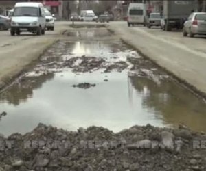    Yolu qazdılar, asfaltlamağı unutdular - Fotolar   