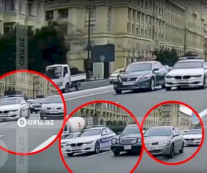    Bakıda yol polisindən təhlükəli manevrlər – VİDEO

   