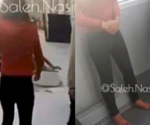    Bakı küçələrində ayaqyalın gəzən qadın kimdir? - Video   