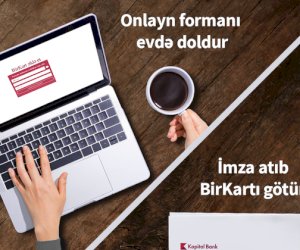    BirKart əldə etmək daha asan oldu!   