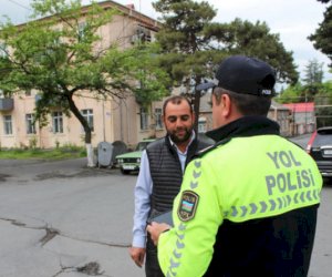    Piyada keçidlərindən istifadə etməyənlərə qarşı tədbirlər görüldü   