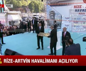    Ərdoğandan İlham Əliyevə hədiyyə - Video   