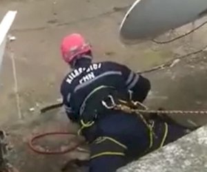    FHN küləyin yaratdığı təhlükəli halı aradan qaldırdı - Video   