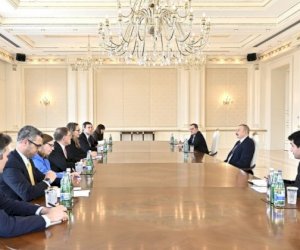    İlham Əliyev ABŞ Dövlət katibi köməkçisinin müavinini qəbul etdi   