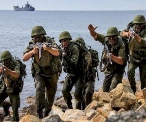    Rus ordusu Dağıstanda hərbi təlim keçirdi   