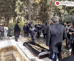    Ayaz Mütəllibov dəfn edildi    