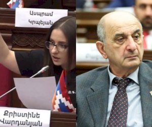    Paşinyanın adamı qadın deputatı təhqir etdi:   “Alt paltarını göstərir“