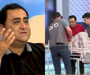    Qayınatanın yandırdığı gəlin efirə çıxdı - Video   