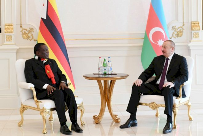    Zimbabve prezidenti Əliyevlə görüşdü   
