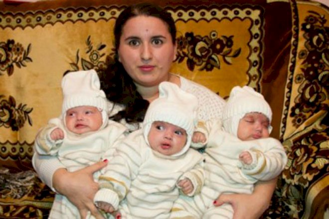    Üçəmlərə Mehriban, Leyla və Arzu adları qoyuldu   