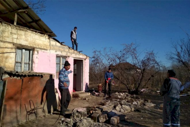   Ermənilərin dağıtdığı 121 ev bərpa edilir    