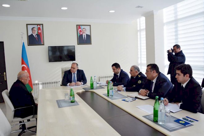    Dövlət Gömrük Komitəsinin sədri Şirvanda vətəndaşları qəbul edib   