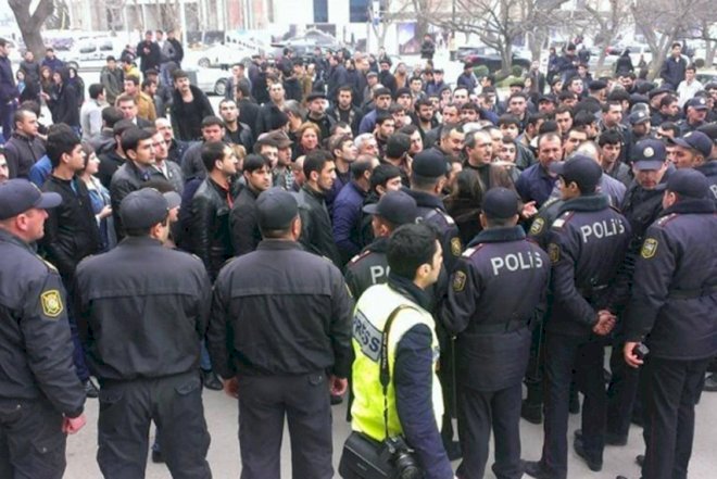    Bakıda yürüş keçirmək istəyənlər saxlanıldı   