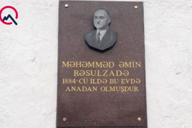    Rəsulzadənin yeni barelyefi    