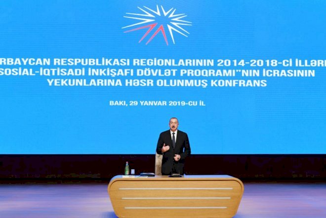    Prezident 4 ilin yekunları ilə bağlı konfrans keçirir    