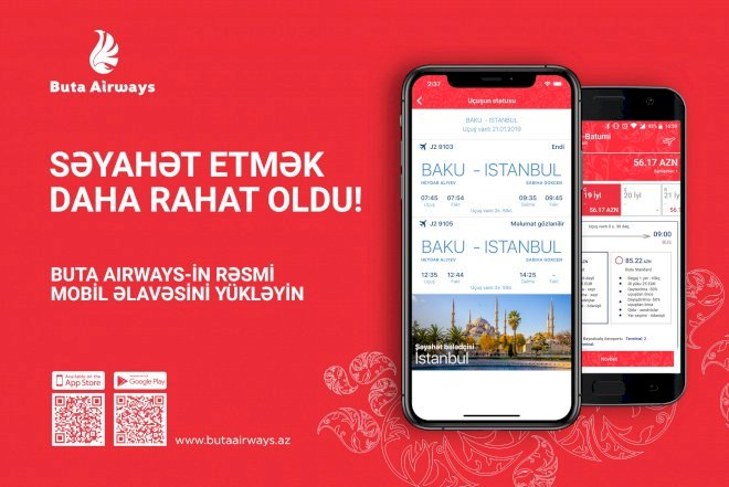    Səyahət Buta Airways mobil əlavəsi ilə daha asan olacaq   