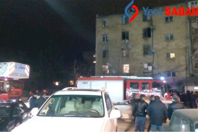    Məcburi köçkünlərin yataqxanasında yanğın olub - Hadisə yerindən fotolar   