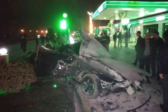    “Azpetrol”da avtomobil qəzası baş verdi   
