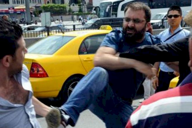    Taksi sürücüsü müştərisini döydü   
