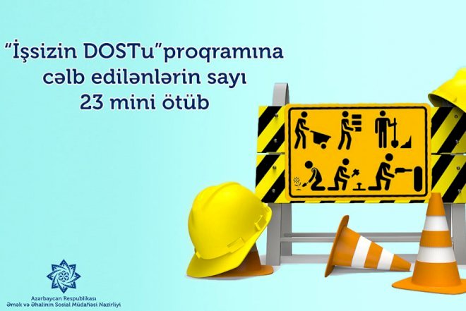    23 mindən çox şəxs ödənişli ictimai işlə təmin olunub   