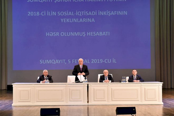    Sumqayıtda 1 milyarddan çox məhsul istehsal olunub   