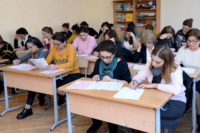    Müəllimlər üçün yekun qiymətləndirmə keçirilir   