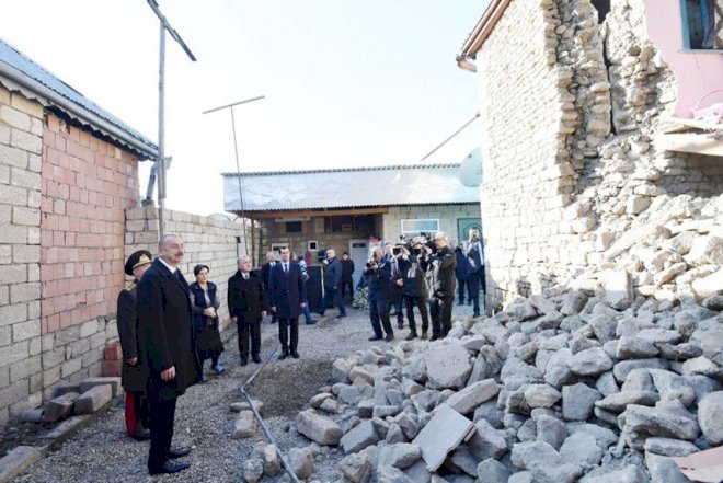    “Bu evin bərpası mümkün deyil” - İlham Əliyev   