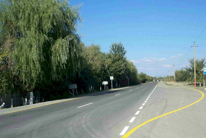    Bu yolda yük maşınlarının hərəkətinə qadağa qoyuldu   