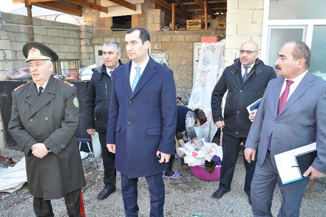    General zəlzələ baş verən ərazidə - Fotolar   