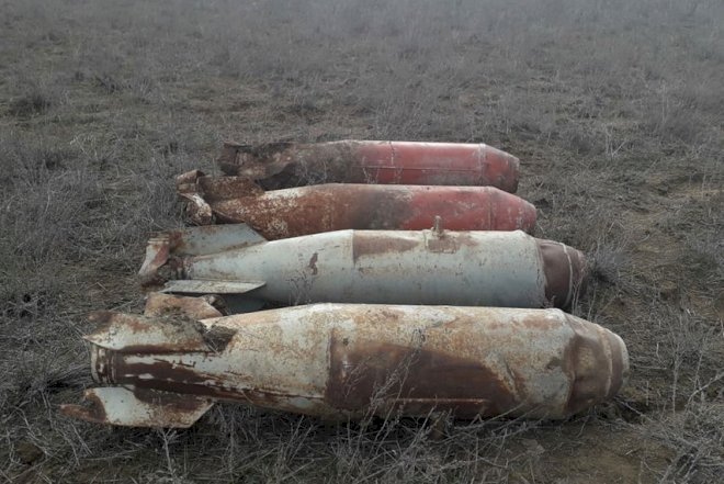    Ağstafada aviobomba tapıldı   