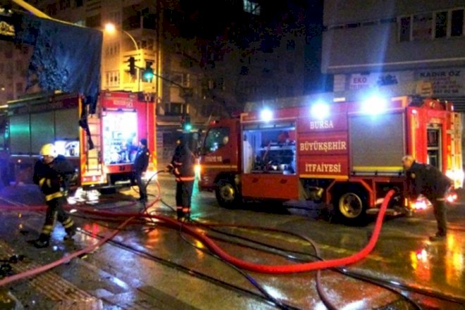    Yanğın oldu, gəlinin bütün cehizi yandı   
