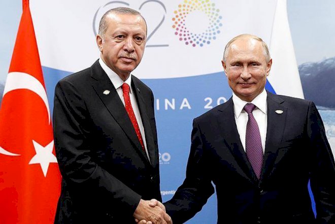    Ərdoğan rusiyalı həmkarı ilə görüşdü   