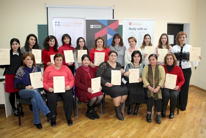   AzMİU müəllimlərinə Lester Universitetinin sertifikatları təqdim edilib   