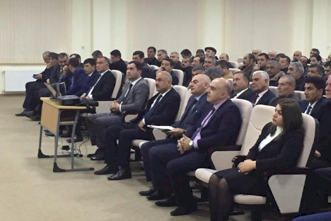    Nohur balıqçılığı sahibləri ilə görüş keçirilib   