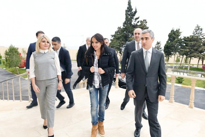    Leyla Əliyeva Buzovnada açılış etdi   