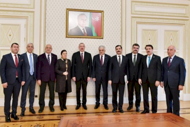    İlham Əliyev türkiyəli deputatlarla görüşüb    